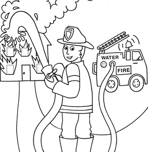 People coloring pages