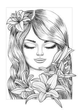 Coloring page for adult images â browse photos vectors and video