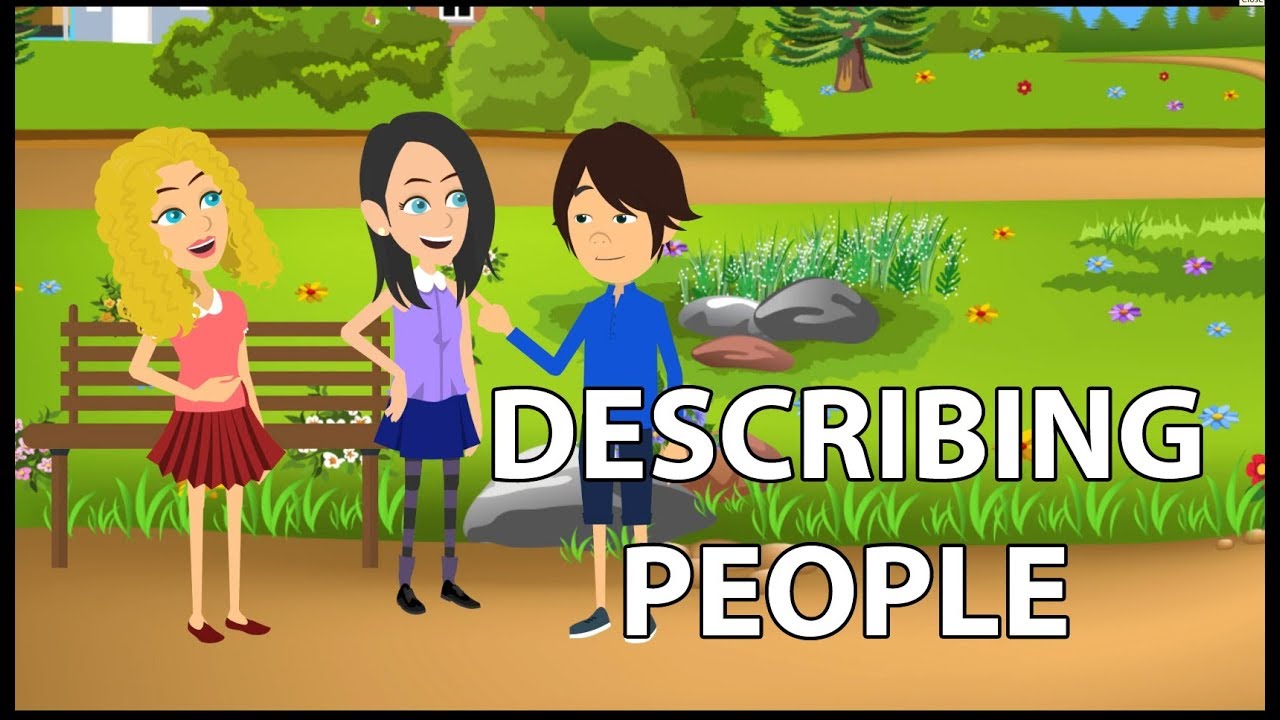 Describing people flashcards