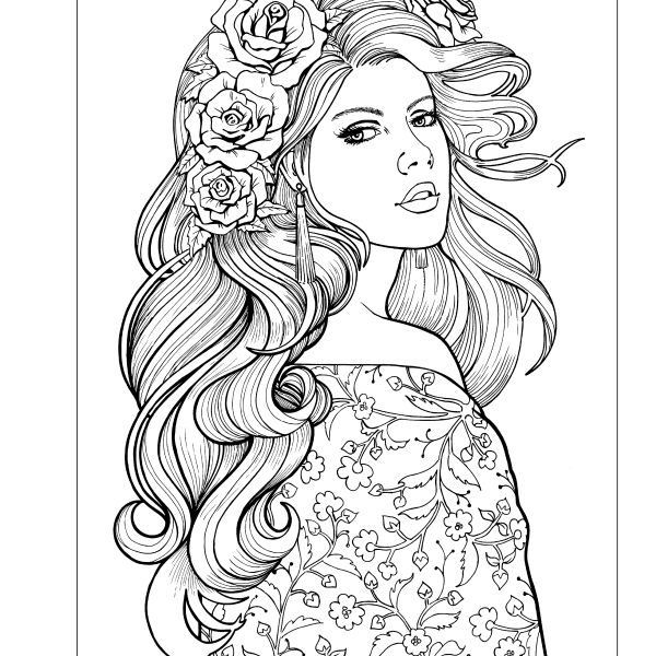 Coloring pages for adults of people nghá thuáºt viáºt chá äáng váºt nghá thuáºt