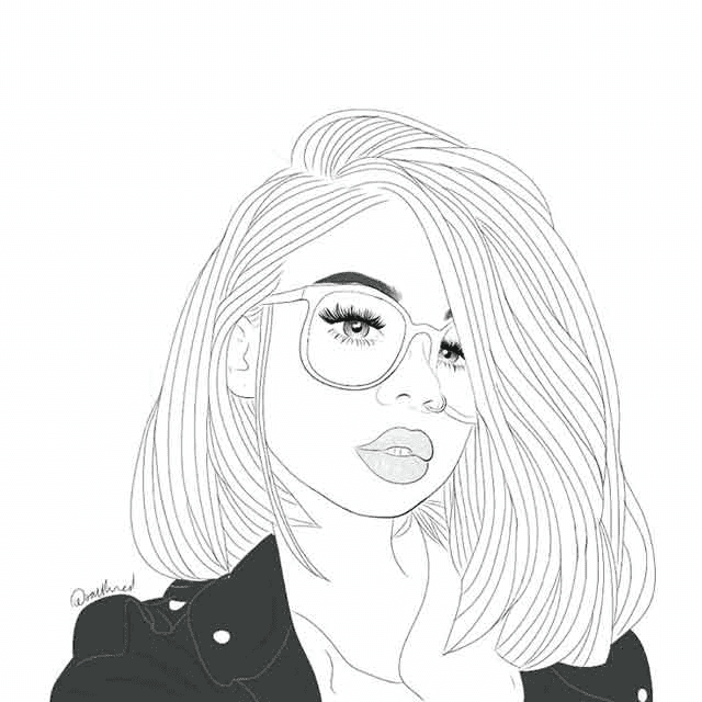 Free printable people coloring page