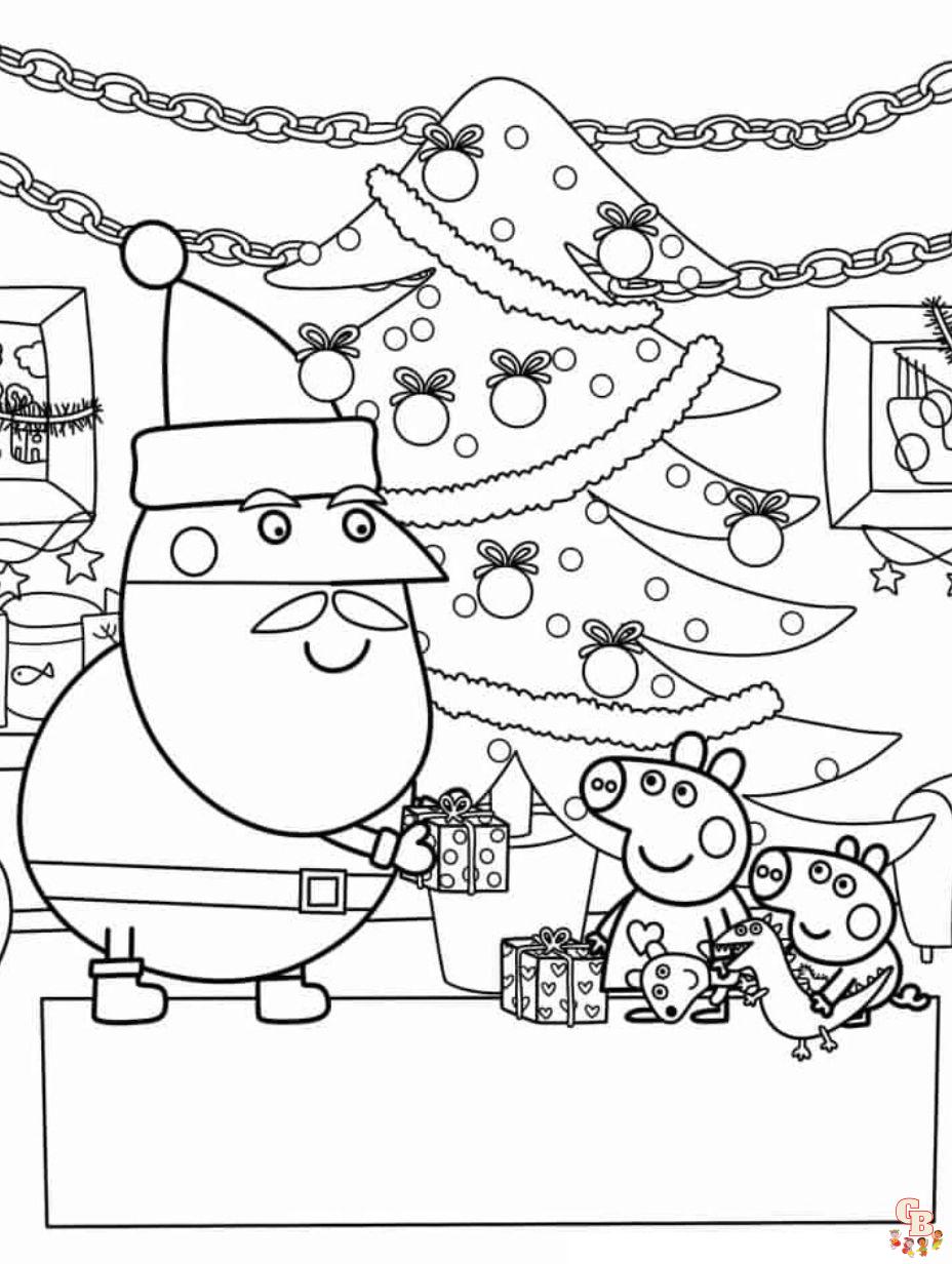 Peppa pig coloring pages a fun and engaging activity for kids