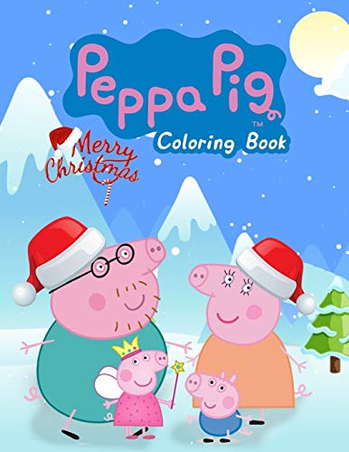 Peppa pig christmas coloring book special edition peppa pig christmas coloring book premium coloring pages for kids and adults by princess colorworld