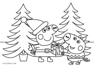 Free printable peppa pig coloring pages for kids