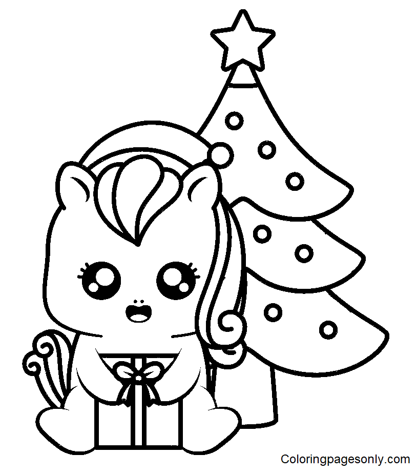 Cute christmas coloring pages printable for free download