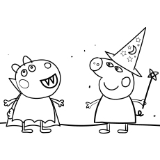 Top free printable peppa pig coloring pages online