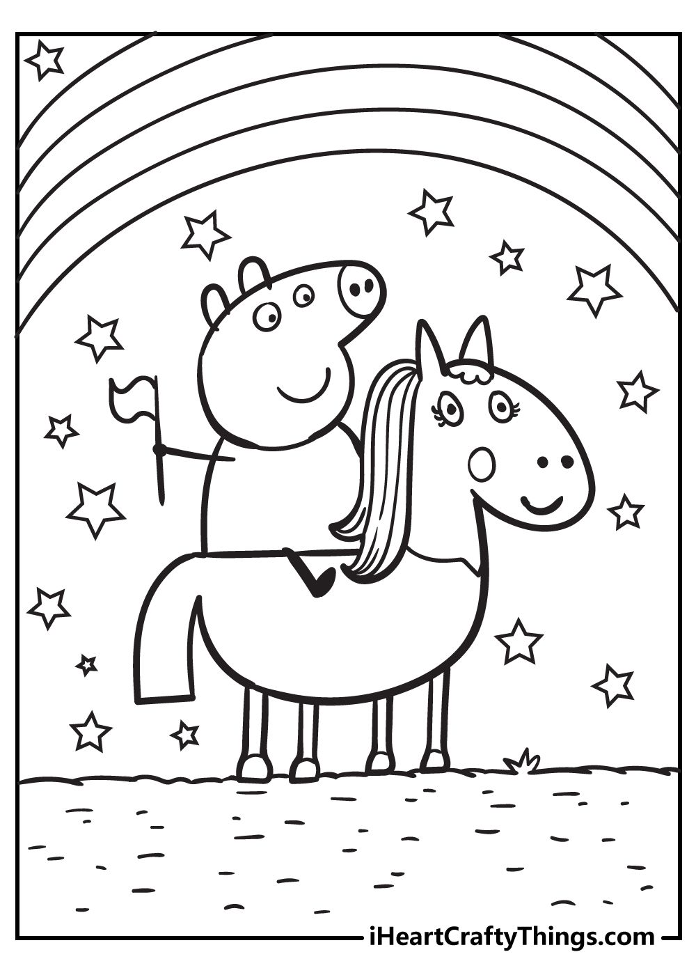 Peppa pig coloring pages peppa pig coloring pages unicorn coloring pages peppa pig colouring