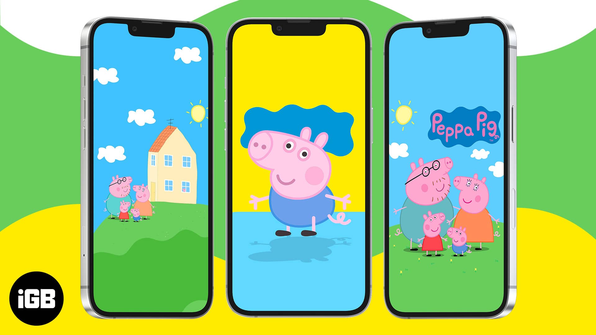 Peppa pig iphone wallpapers for kids and adults in