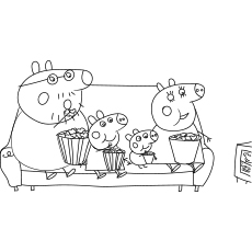 Top free printable peppa pig coloring pages online