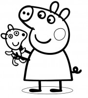 Top peppa pig coloring pages coloring pages for your little ones coloring pages