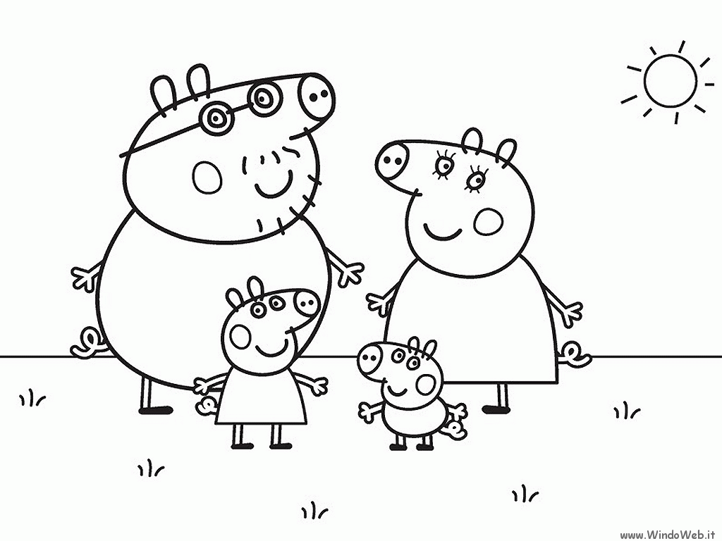 Peppa pig coloring pages printable pdf peppa pig colouring pages peppa pig para colorear peppa pig para imprimir dibujo de peppa pig