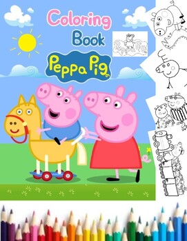 Peppa pig coloring pages