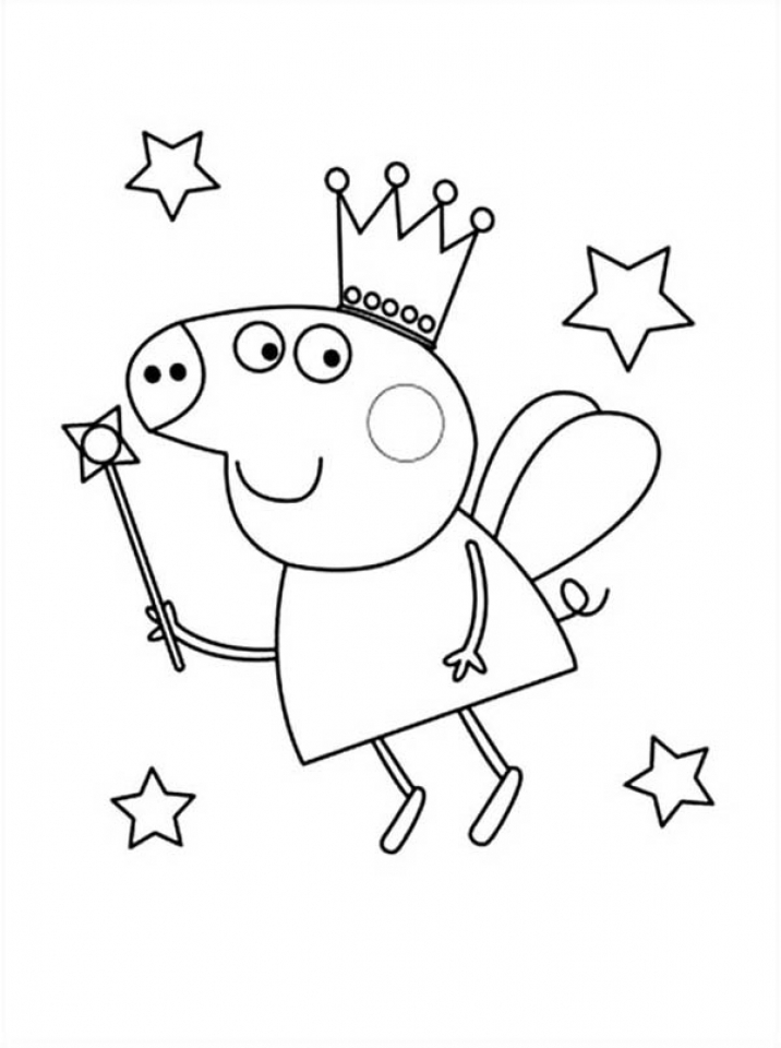 Get this printable peppa pig coloring pages