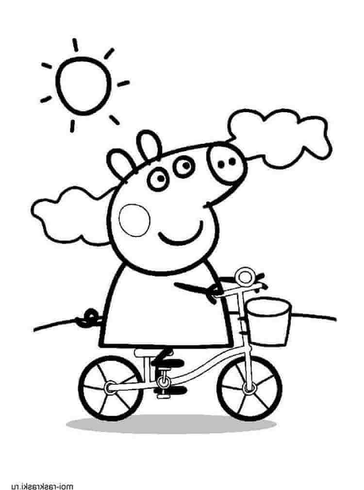 Peppa pig coloring pages