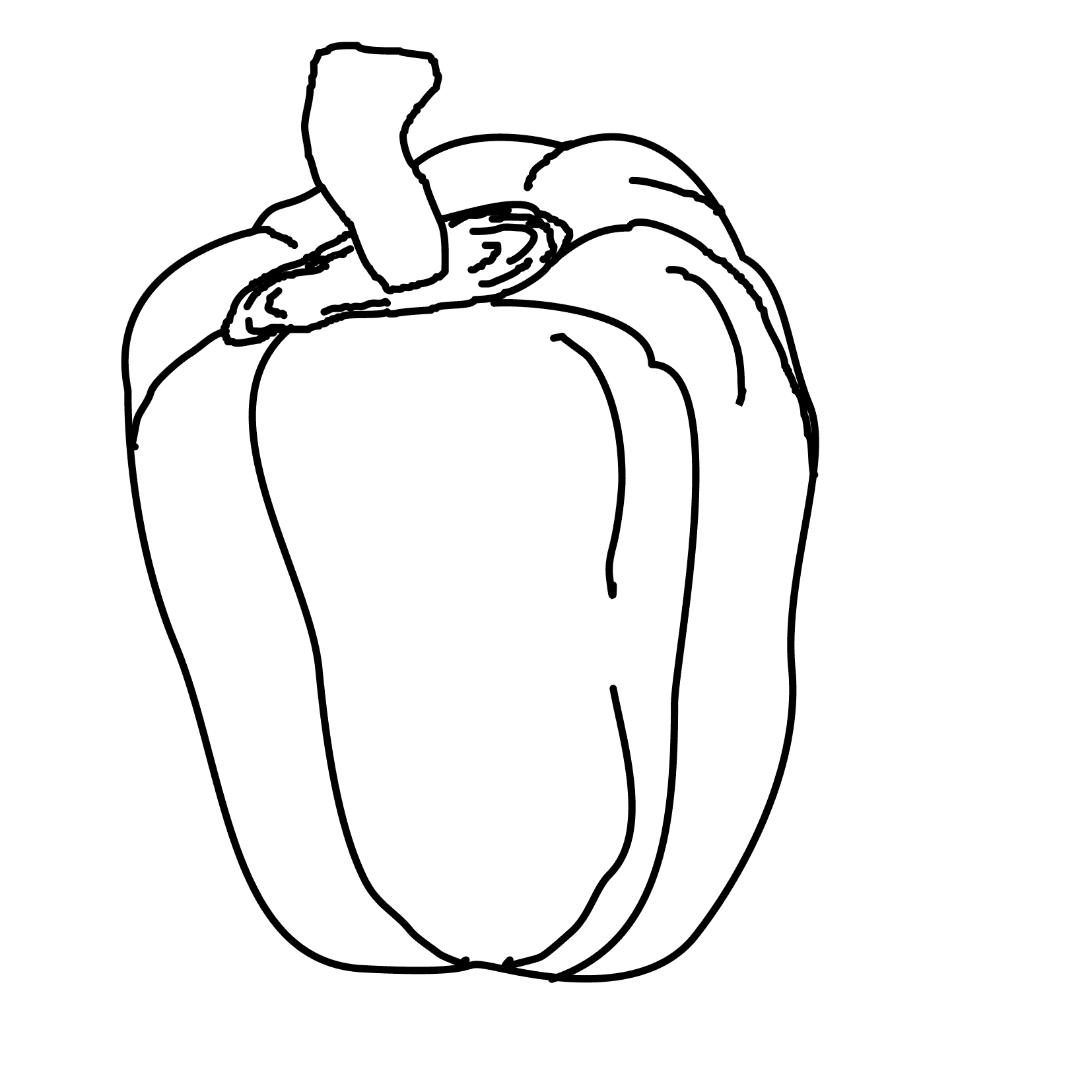 Peppers coloring pages