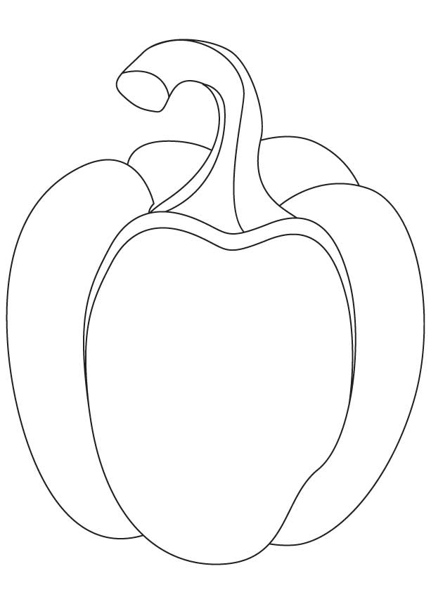 Bell pepper coloring pages download free bell pepper coloring pages for kids best coloring pages