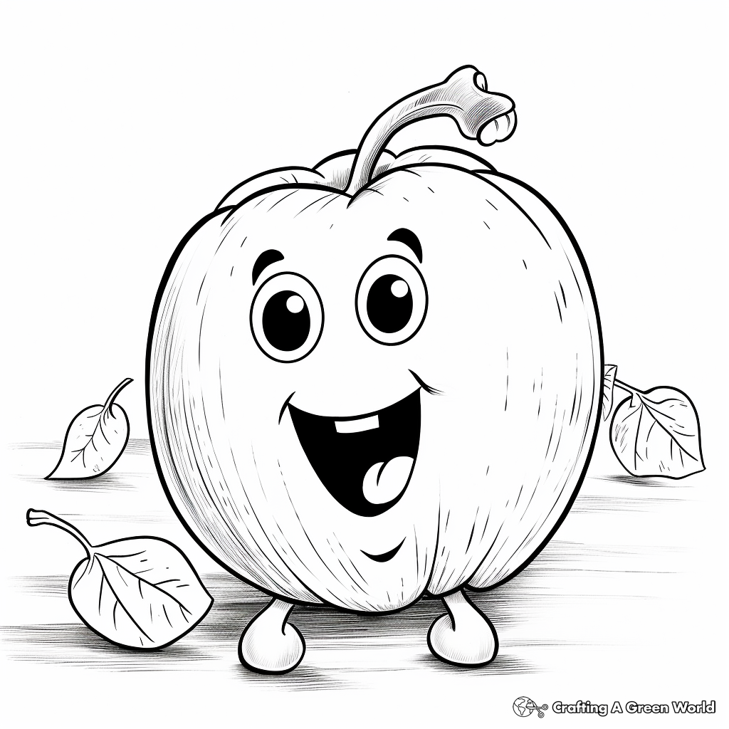 Pepper coloring pages