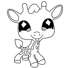 Littlest pet shop coloring pages for kids