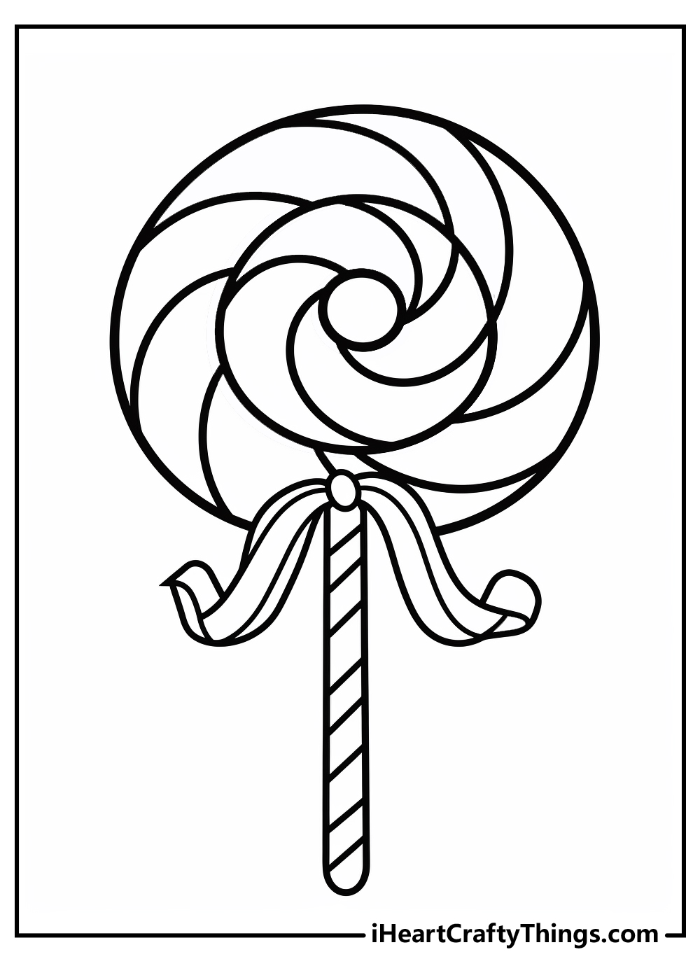 Candy cane coloring pages free printables