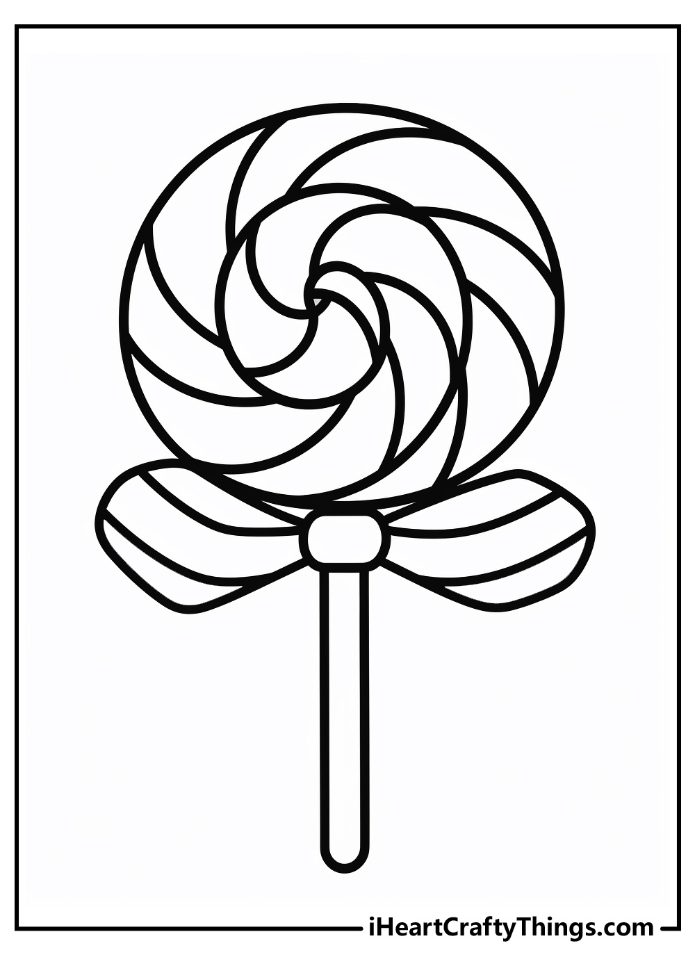 Candy cane coloring pages free printables