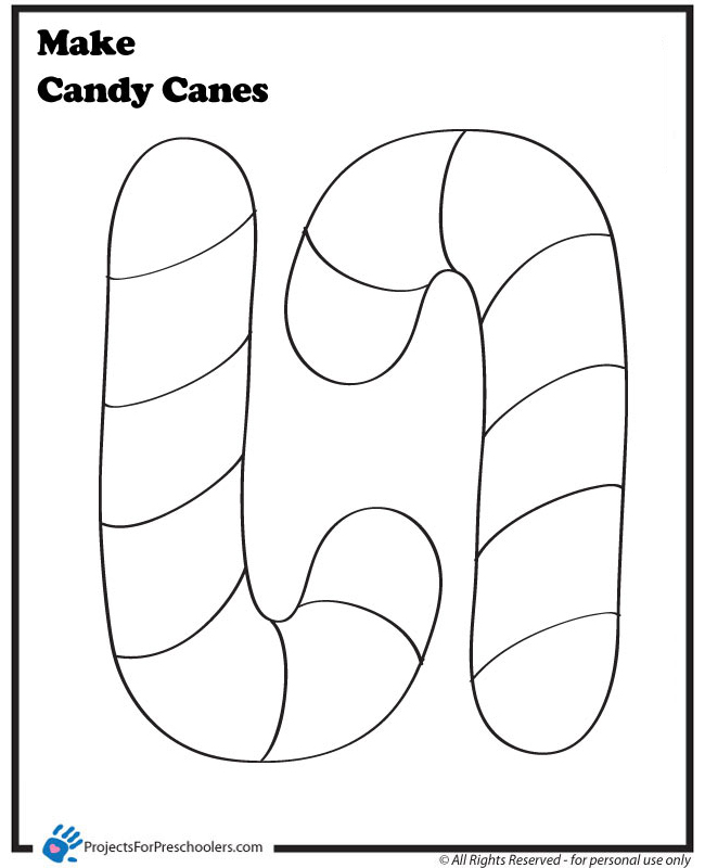 Make candy canes