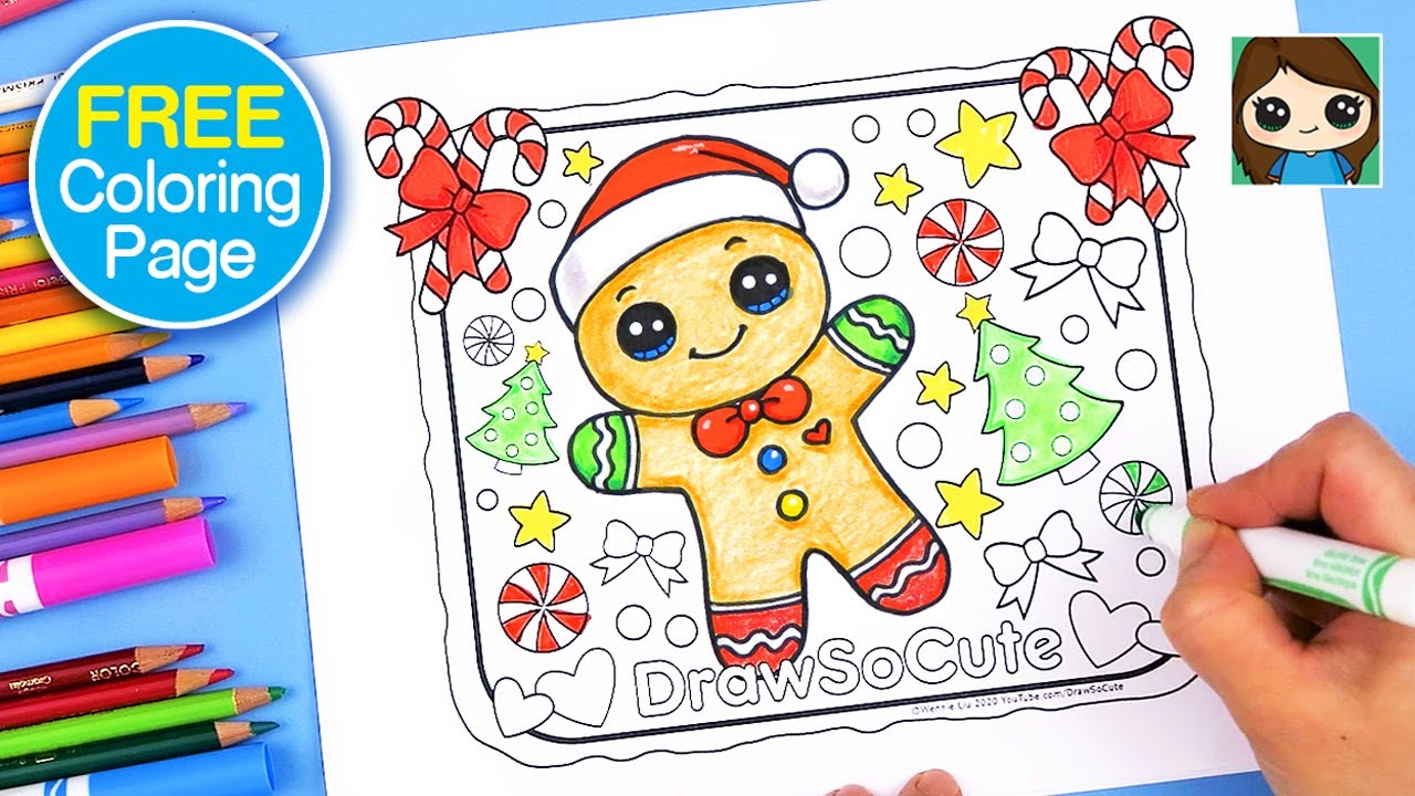 Christmas coloring page ð free printable