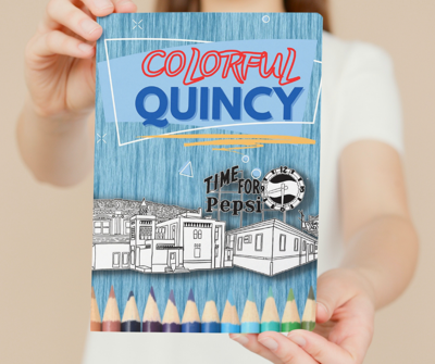 Quincy author creates coloring book for kids and adults books