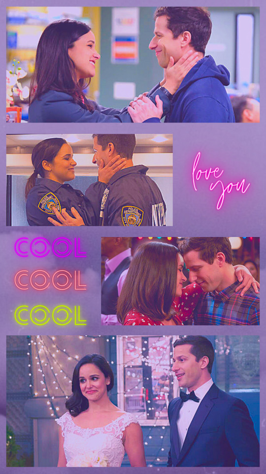 🖤ཻུꦿ❁ Lockscreen Peraltiago | Amy santiago, Jake and amy, Charles boyle