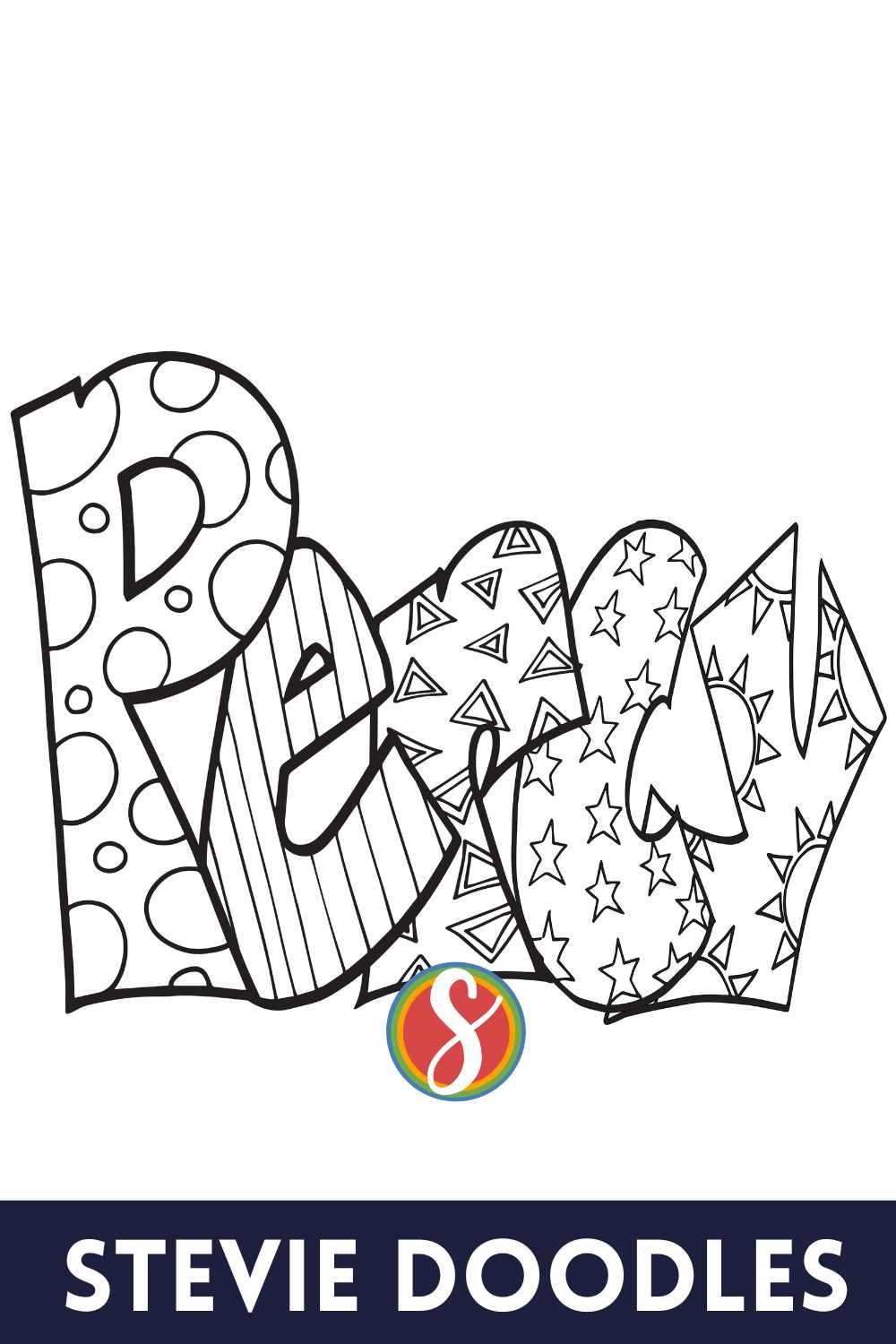 Free percy coloring page â stevie doodles