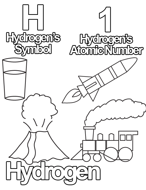 Free coloring pag from the periodic table of elements coloring book homchool science science free coloring pag