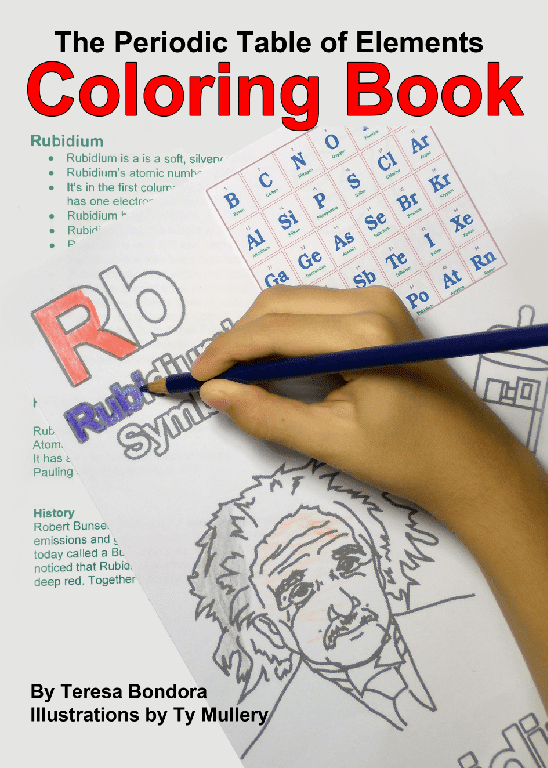 Chemistry for kids the periodic table of elements coloring book review