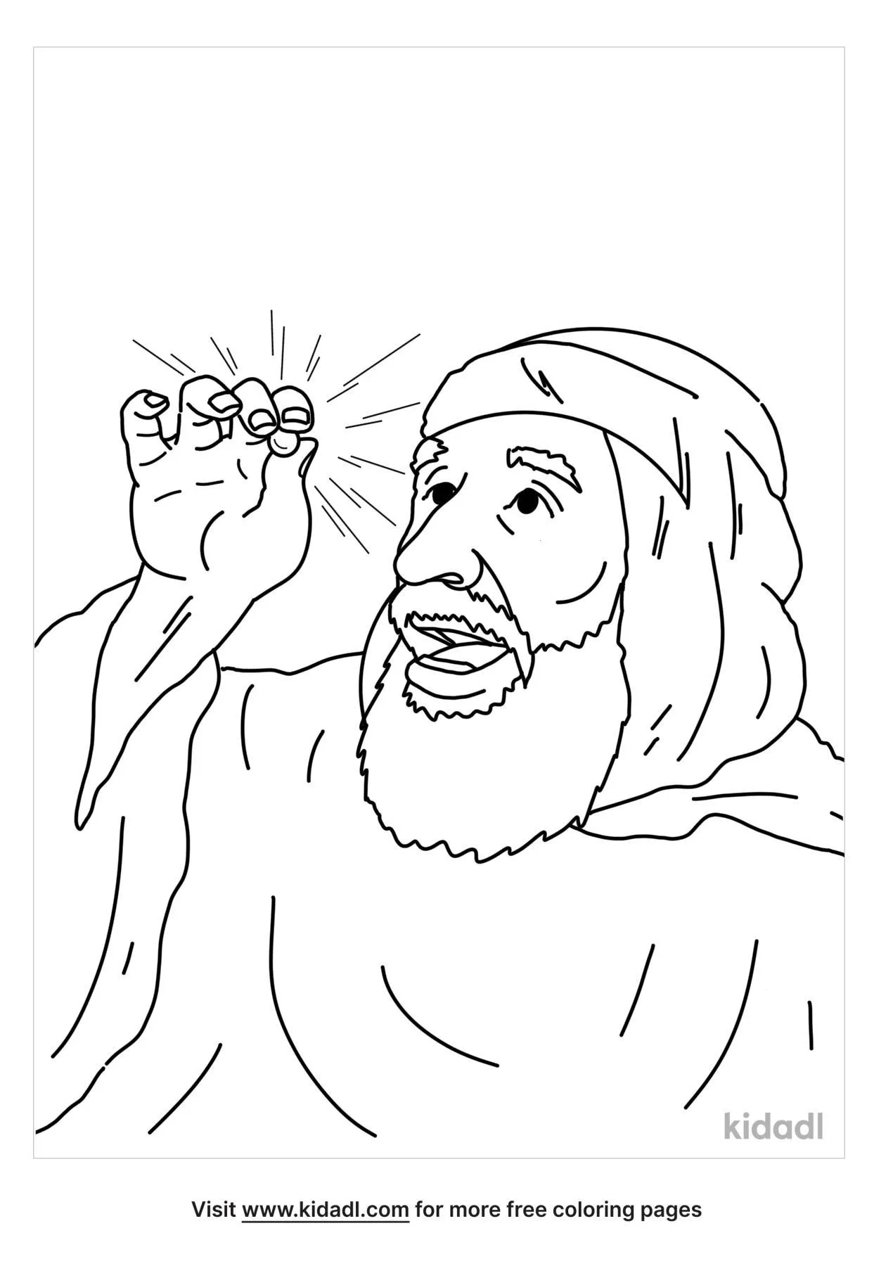 Free parable of the pearl coloring page coloring page printables