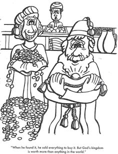 Parable of pearl of great price ideas bible crafts sunday school crafts bible coloring pages