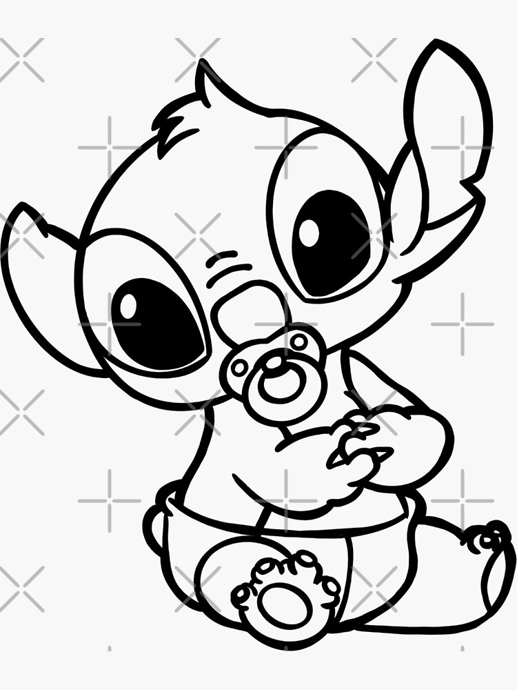 Baby alien sticker by indrashopes