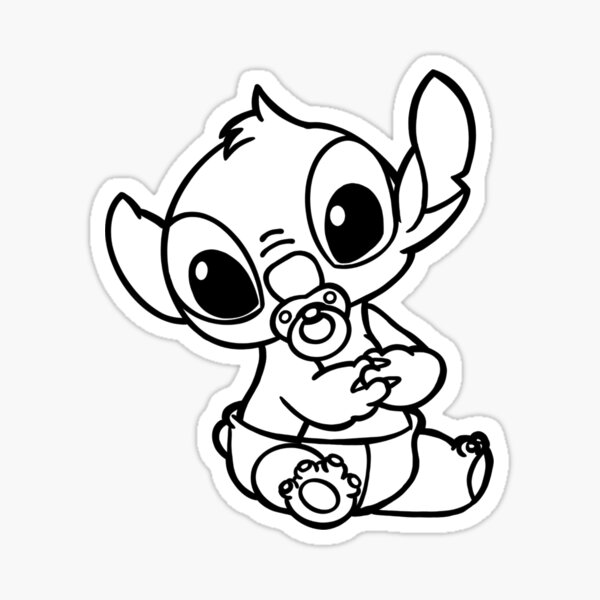 Baby alien sticker by indrashopes