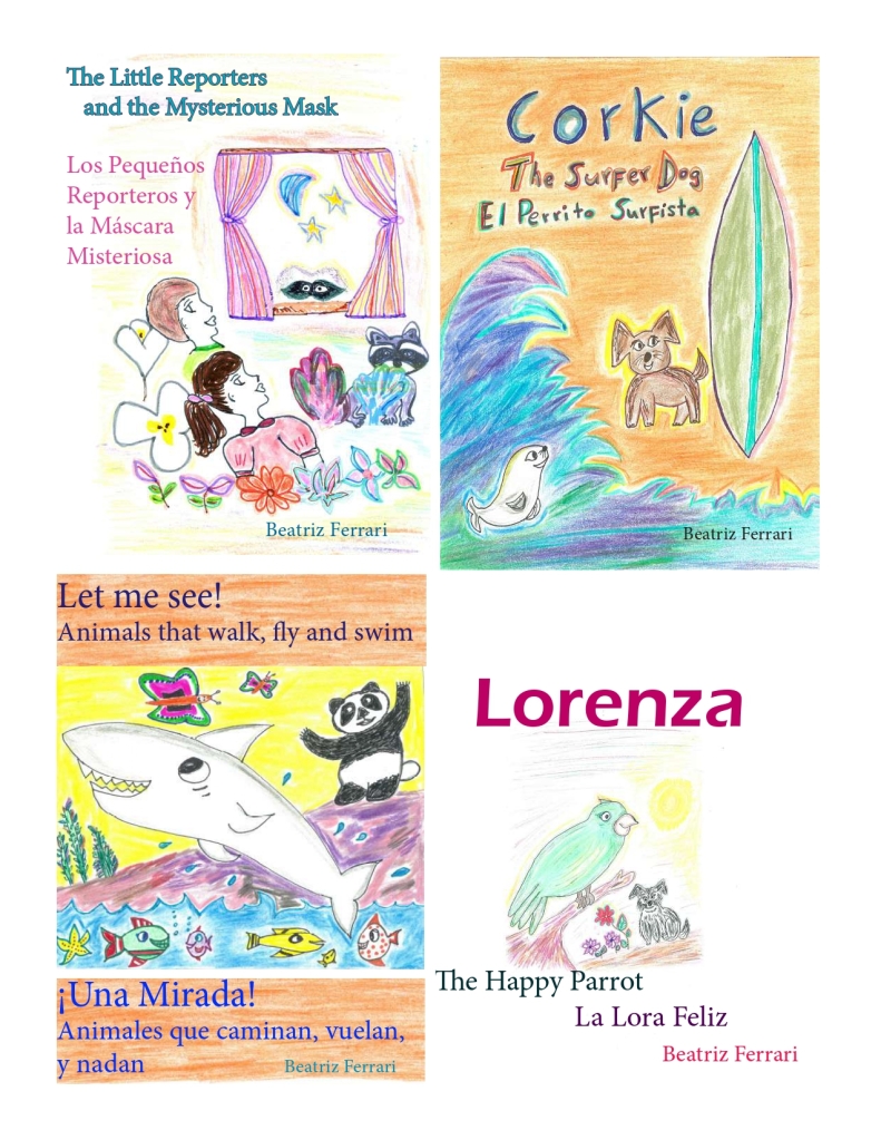 Books for children by beatriz ferrari illustrated bilingual books for children