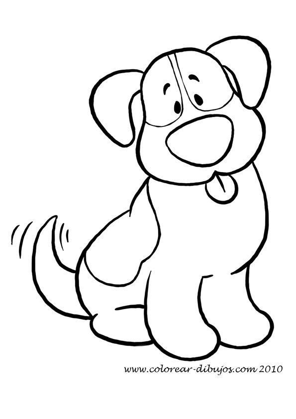 Perro mamifero canino puppy coloring pages dog coloring page easy coloring pages