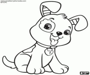 Strawberry shortcake coloring pages printable games perro colorear dibujo de perro pãginas para colorear