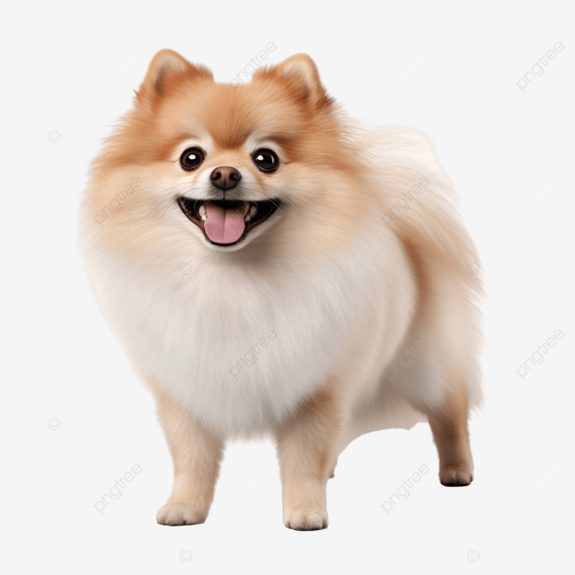 Pomeranian dog ai generated pomeranian dog puppy png transparent image and clipart for free download