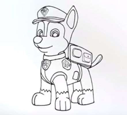 Aprende cãmo dibujar un perro policãa paso a paso disegni da colorare disegno di compleanno disegni da colorare per bambini