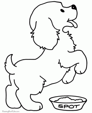 Dibujos de perros para colorear dibujos fãciles dibujos de perros dibujos faciles de perros