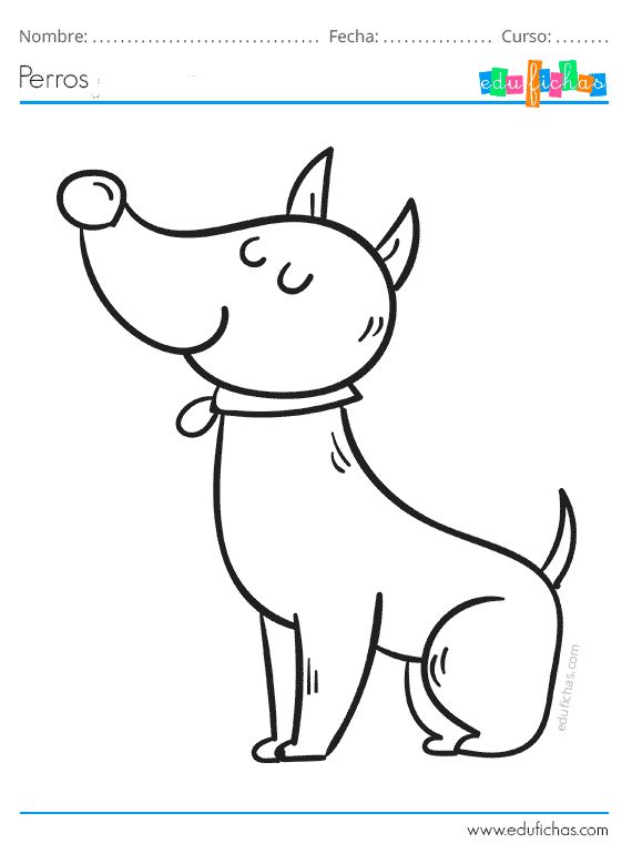 Dibujos de perros para colorear dcargar pdf gratis como dibujar un perro dibujos de perros animal para imprimir