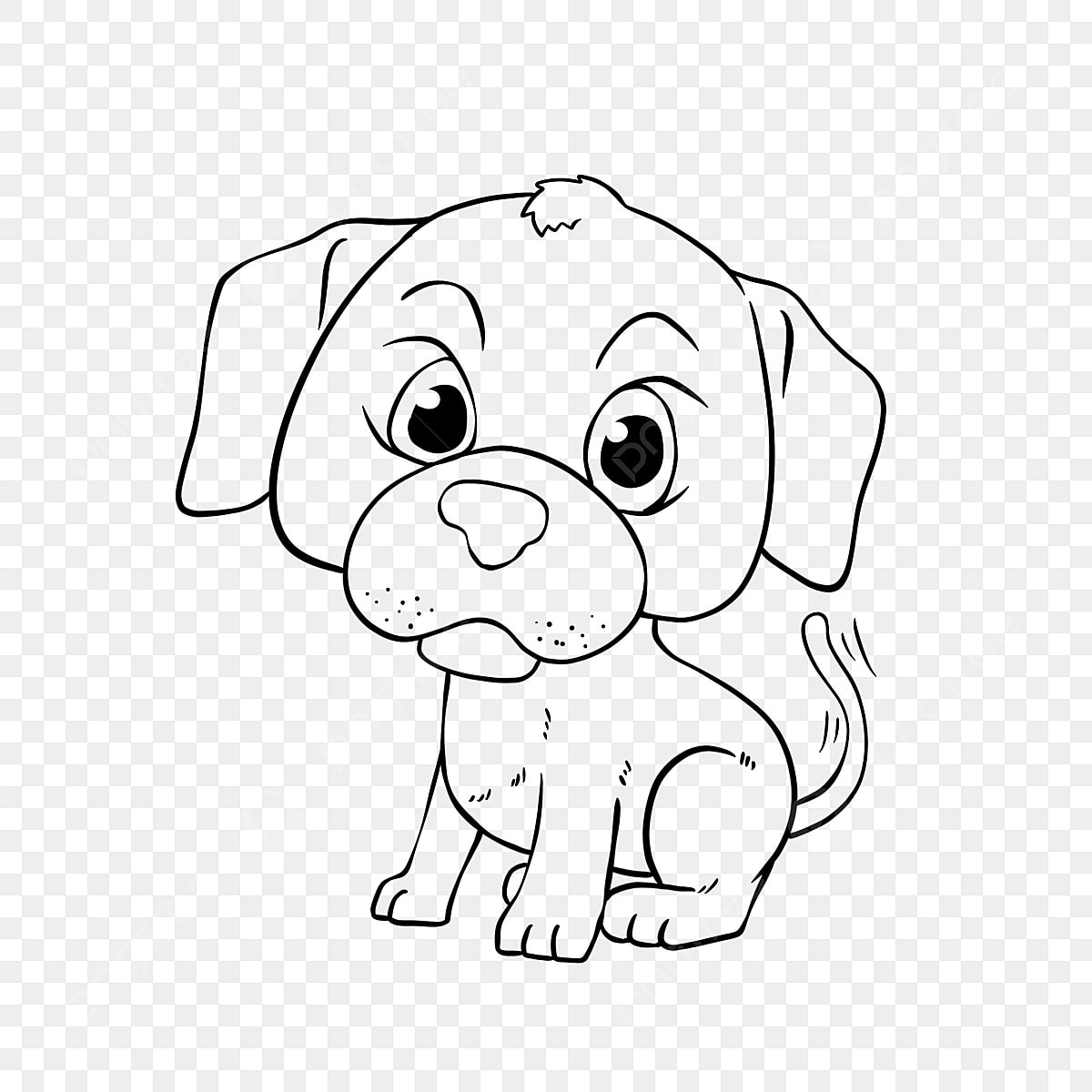 Puppy drawing clipart images free download png transparent background