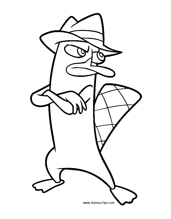 Phineas and ferb coloring pages