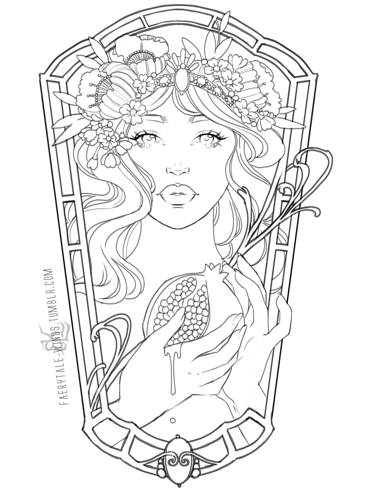 Its a fairytale of course â a collection of coloring pages pt dogwood