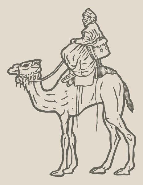 Hundred camel tattoo royalty