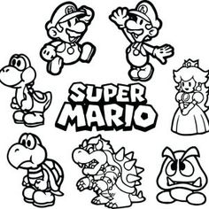 Ideas de mario bross mario bros para lorear dibujos de mario mario para lorear