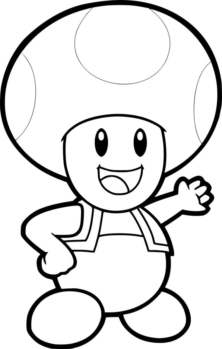 Dibujos mario bros para colorear