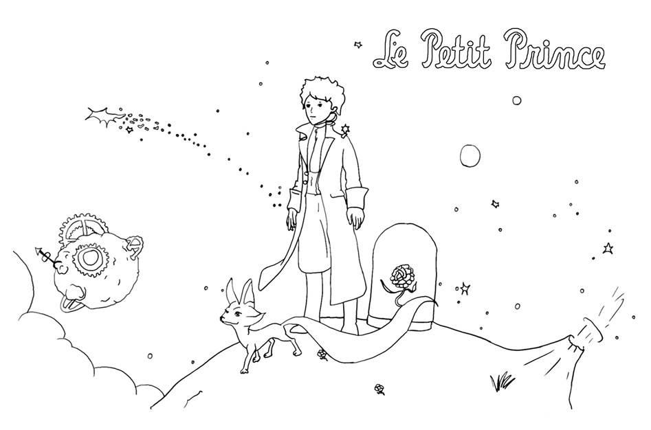 Coloring page prince characters â printable coloring pages