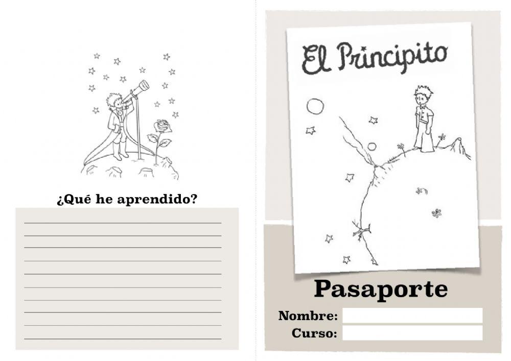 Pasaporte el principito worksheet live worksheets